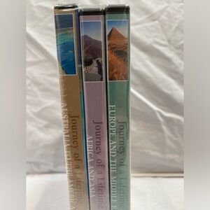 New & Sealed Travel 3 DVD Set Journey Of A Lifetime